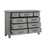 Logandale Antique Gray Dresser - Ornate Home