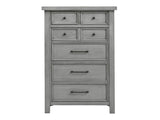 Logandale Antique Gray Chest - Ornate Home