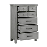 Logandale Antique Gray Chest - Ornate Home