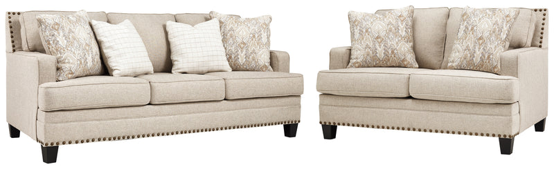 Claredon Linen Sofa and Loveseat - Ornate Home