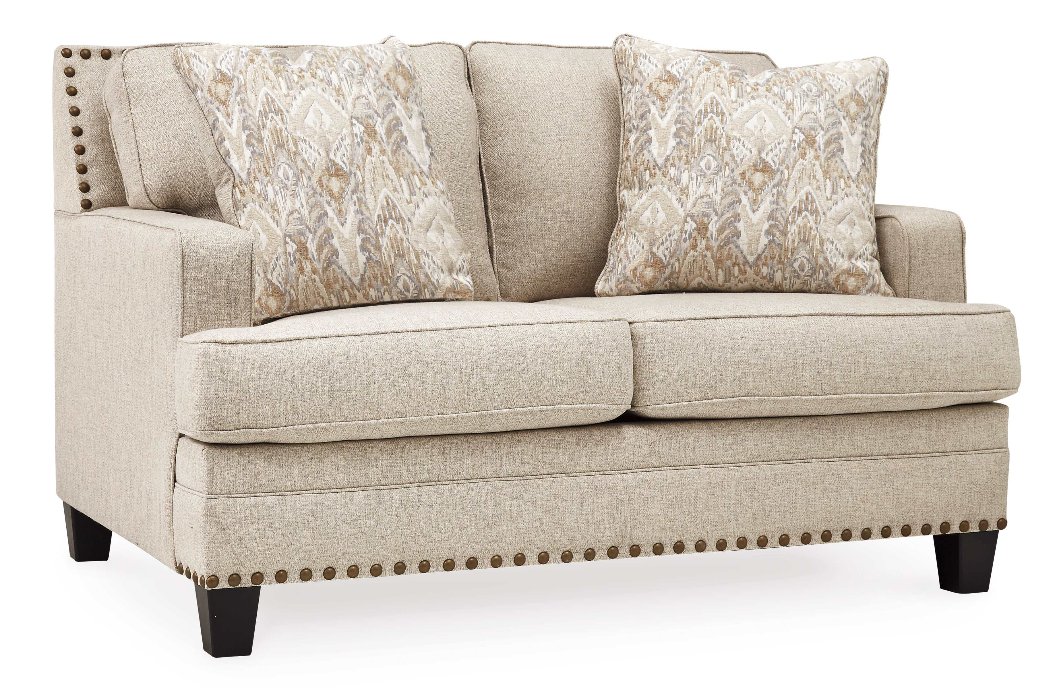 Claredon Linen Loveseat - Ornate Home