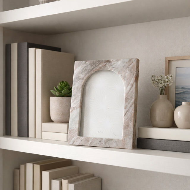 Saltus Multicolor Large Arch Opening Marble Photo Frame