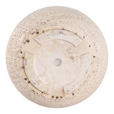 Toddcliff Ivory Resin Cement Texture Planters (Set of 3)