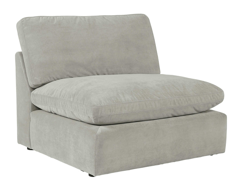 (Online Special Price) Sophie Gray Velvet Modular 5pc LAF Chaise Sectional - Ornate Home