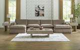 Sophie Cocoa 4-Piece Sectional with Chaise - Ornate Home