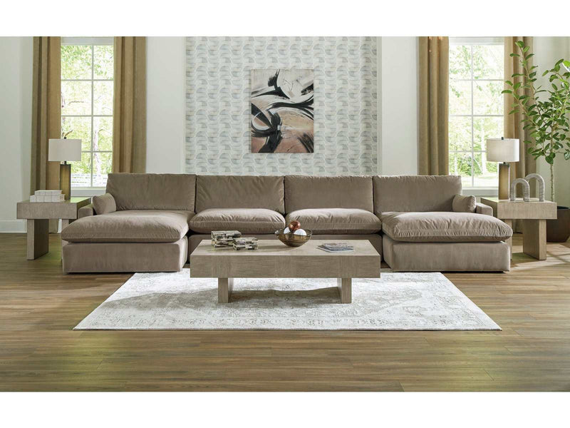 Sophie Cocoa Velvet Modular Sectional Units "Create your own Style" - Ornate Home