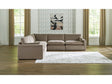 Sophie Cocoa 5-Piece Sectional - Ornate Home