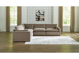 Sophie Cocoa 5-Piece Sectional - Ornate Home