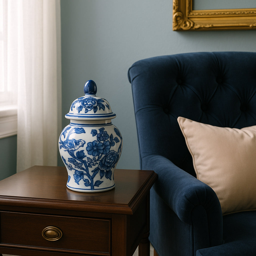 Miamoor Blue Small Chinoiserie
