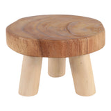 Five Corners Brown/Tan Mungur-Teak Natural Riser