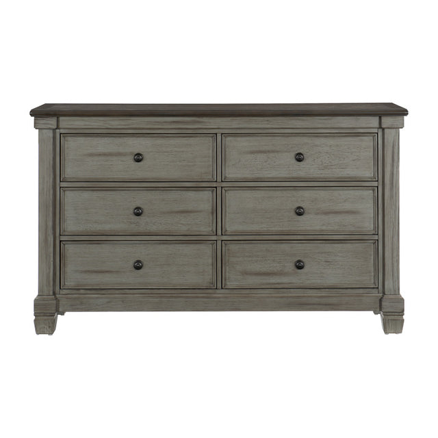 Weaver Antique Gray Dresser