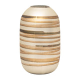 Brightside Gold Glass Antique Ring Vase