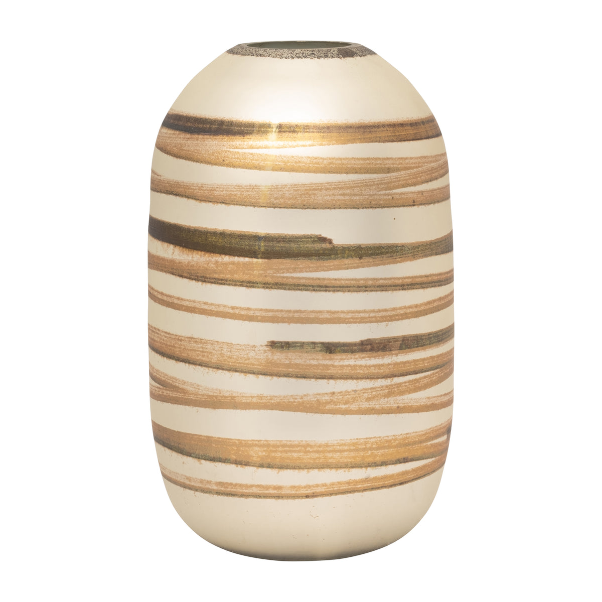 Brightside Gold Glass Antique Ring Vase