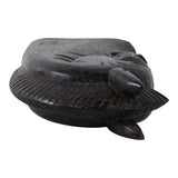 Stacy Black Trojan Horse Head Antiqued