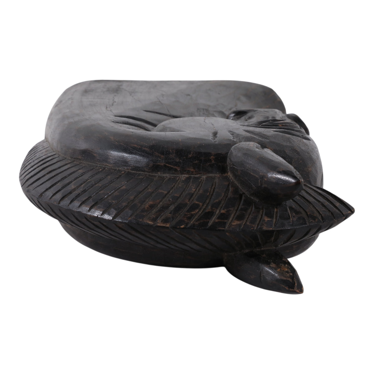 Stacy Black Trojan Horse Head Antiqued
