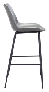 Byron Gray Barstool
