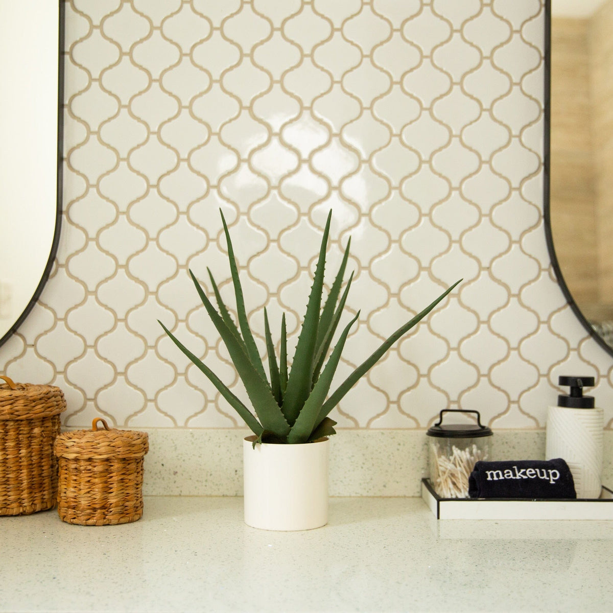 17.5" Artificial Agave Plant