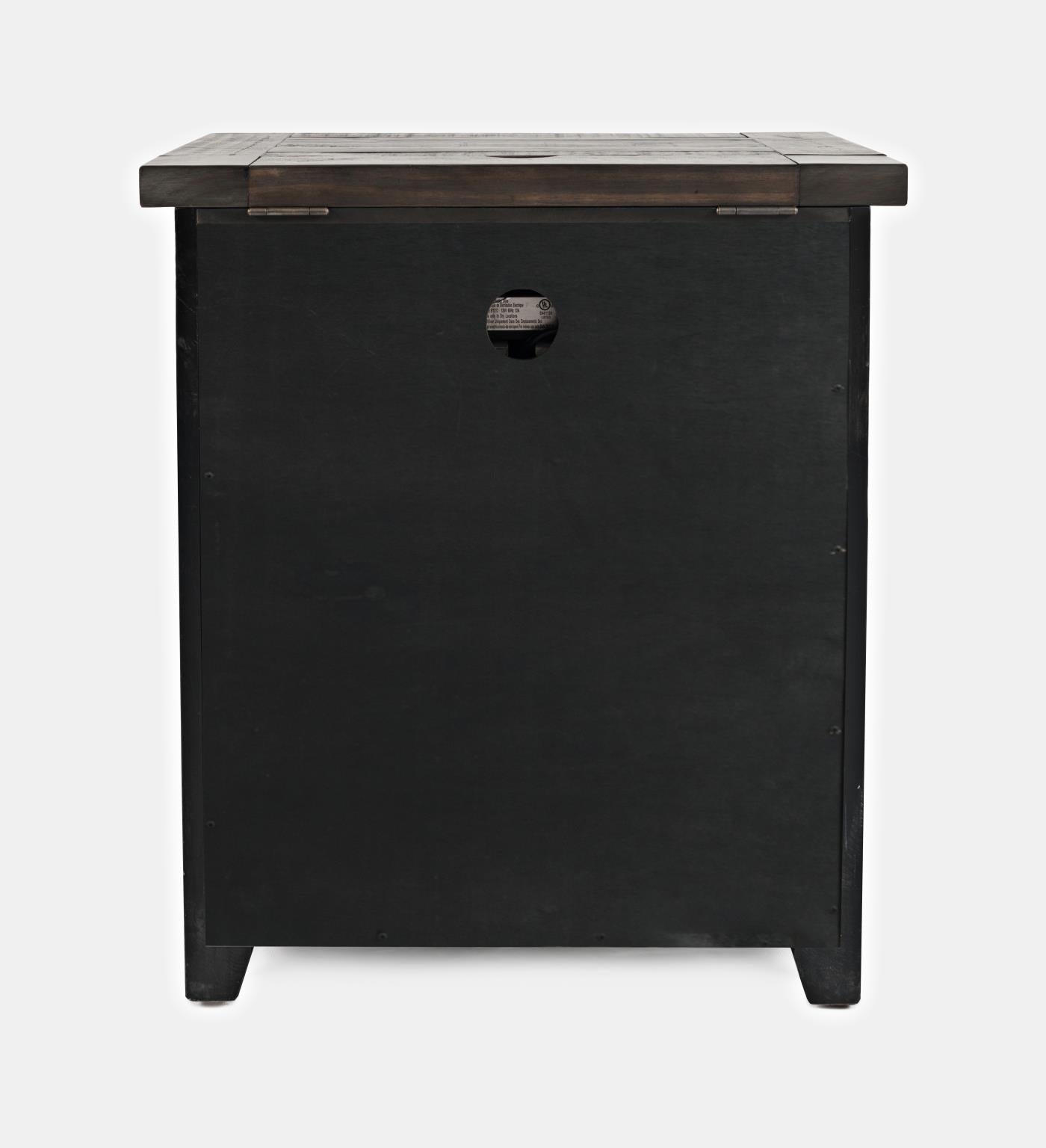 Madison County Vintage Black 4-Piece Queen Panel Bedroom Set