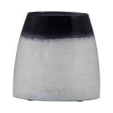 Dos Cabezas Blue/White Glass Ombre Vase