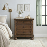Begonia Brown Nightstand