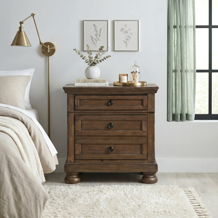 Begonia Brown Nightstand