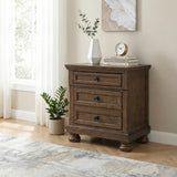 Begonia Brown Nightstand