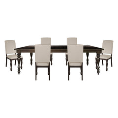 Begonia Gray 7pc Dining Set