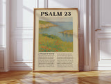 Psalm 23 Coastal Peace Print