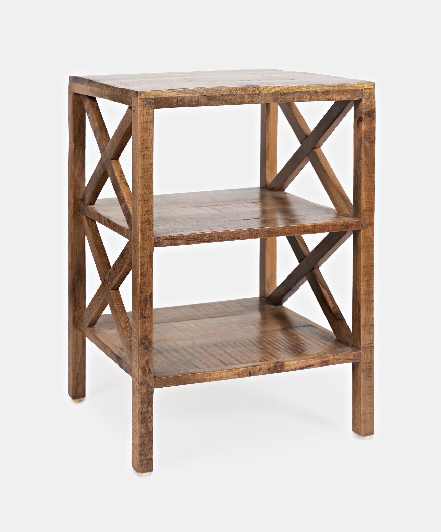 Dylan Amber X Side Accent Table