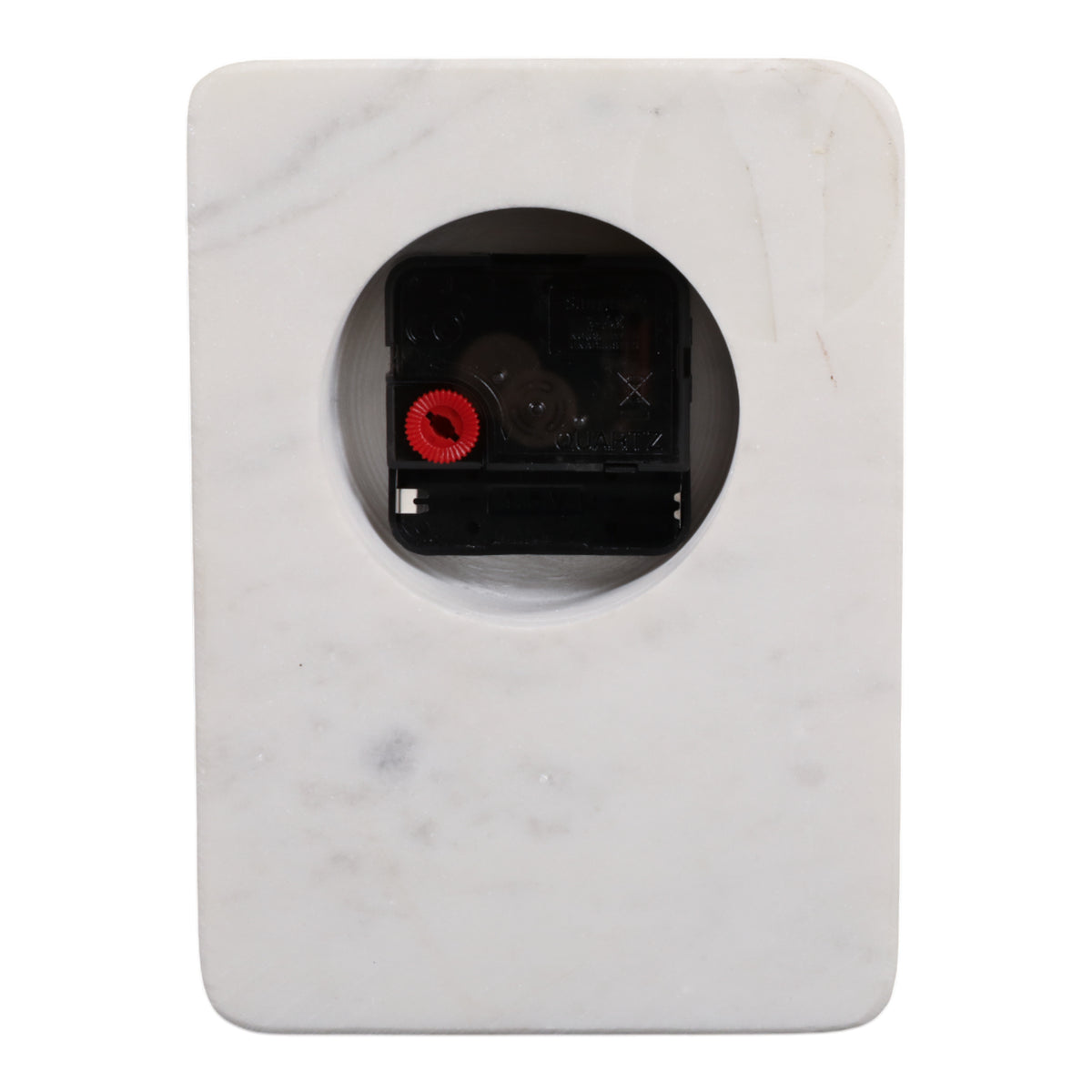 Glennrose White/Gold Small Clock