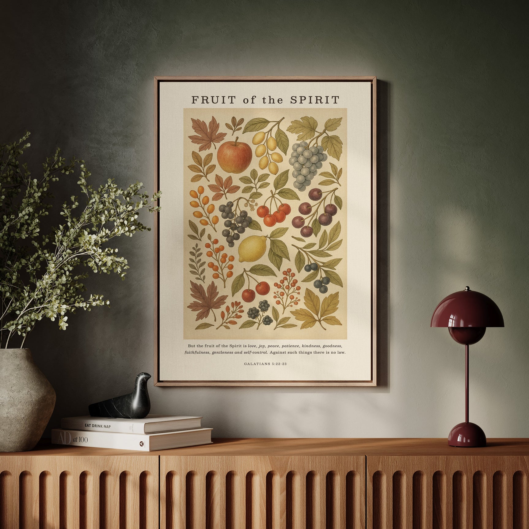 Fruit of the Spirit Botanical Print