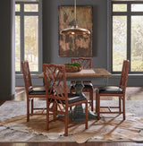 Brighton Bamboo Brown Side Chair (Set of 2)