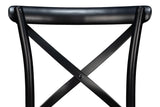 Tuileries Gardens Black Side Chair (Set of 2)