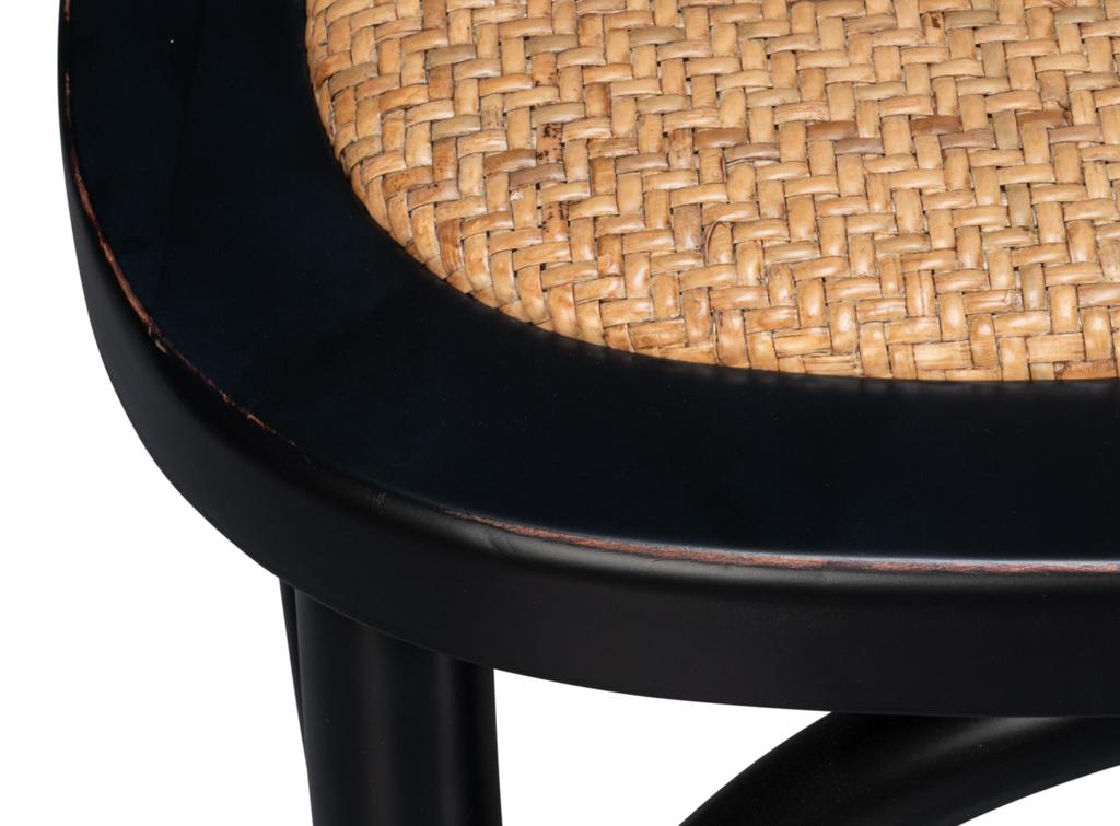 Tuileries Gardens Black Side Chair (Set of 2)