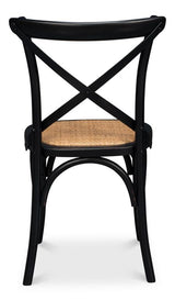 Tuileries Gardens Black Side Chair (Set of 2)
