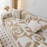 Chenille Sofa Cover Blanket, Couch Cover Blanket Throws for Couches Living Room Furniture Throw Covers