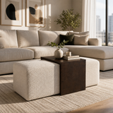 Drydenford Ivory/Brown Bench