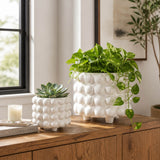 Kirbyham White Planters (Set of 2)