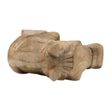 Shingletown Brown Wood Horse Head Decor