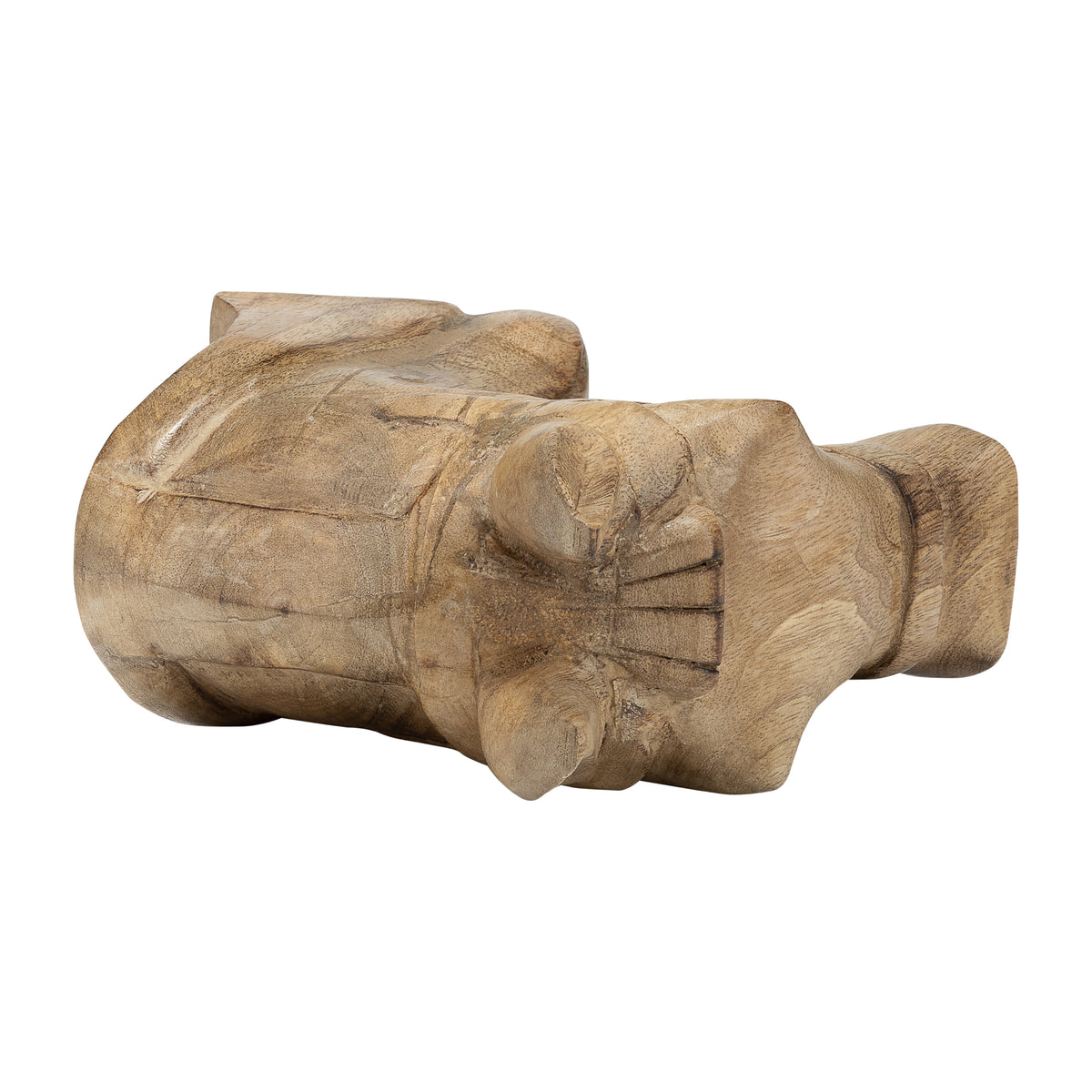 Shingletown Brown Wood Horse Head Decor