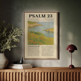 Psalm 23 Coastal Peace Print