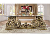 Astrid Bronze Rectangular Dining Room Tables / HD-1802 - Ornate Home