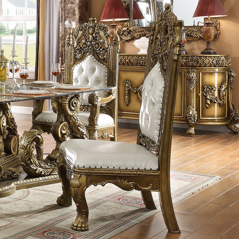 Astrid Bronze 7pc Dining Room Set / HD-1802 - Ornate Home