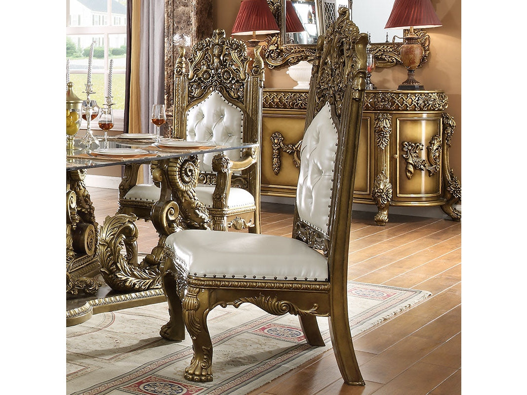 Astrid Bronze Side Chair  / HD-1802 - Ornate Home