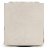 Delaney Ivory Swivel Chair Without Nails