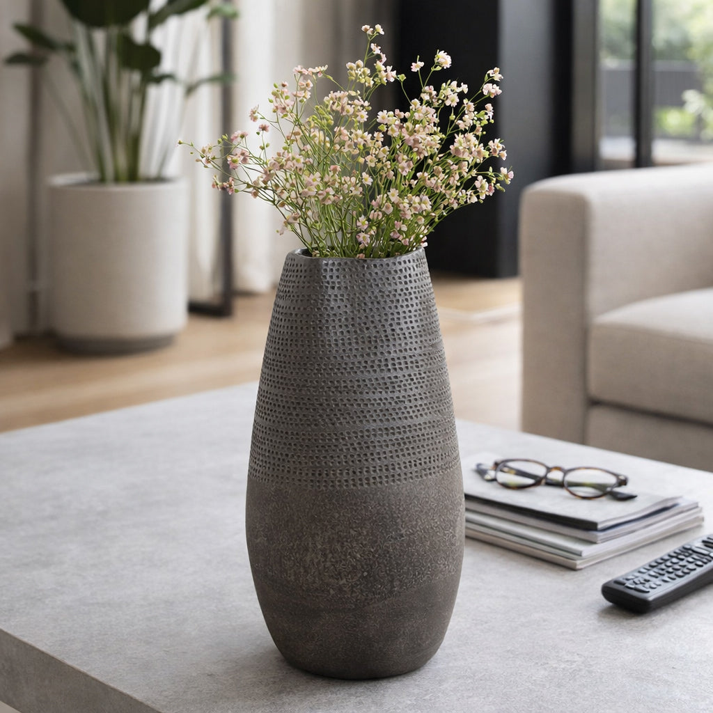 Norahaven Brown/Tan Large Vase