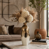 Centerville Bronze Glass Abstract Vase