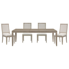 Mckewen Silver 5pc Dining Set