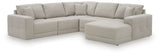 Next-Gen Gaucho Gray 5-Piece Sectional w/ RAF Chaise (Online Special Price)