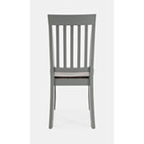 Decatur Lane Grey/Autumn Brown Dining Table w/ 4 Chairs, Bench
